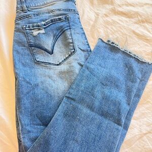 Democracy Light Blue Ankle Jeans